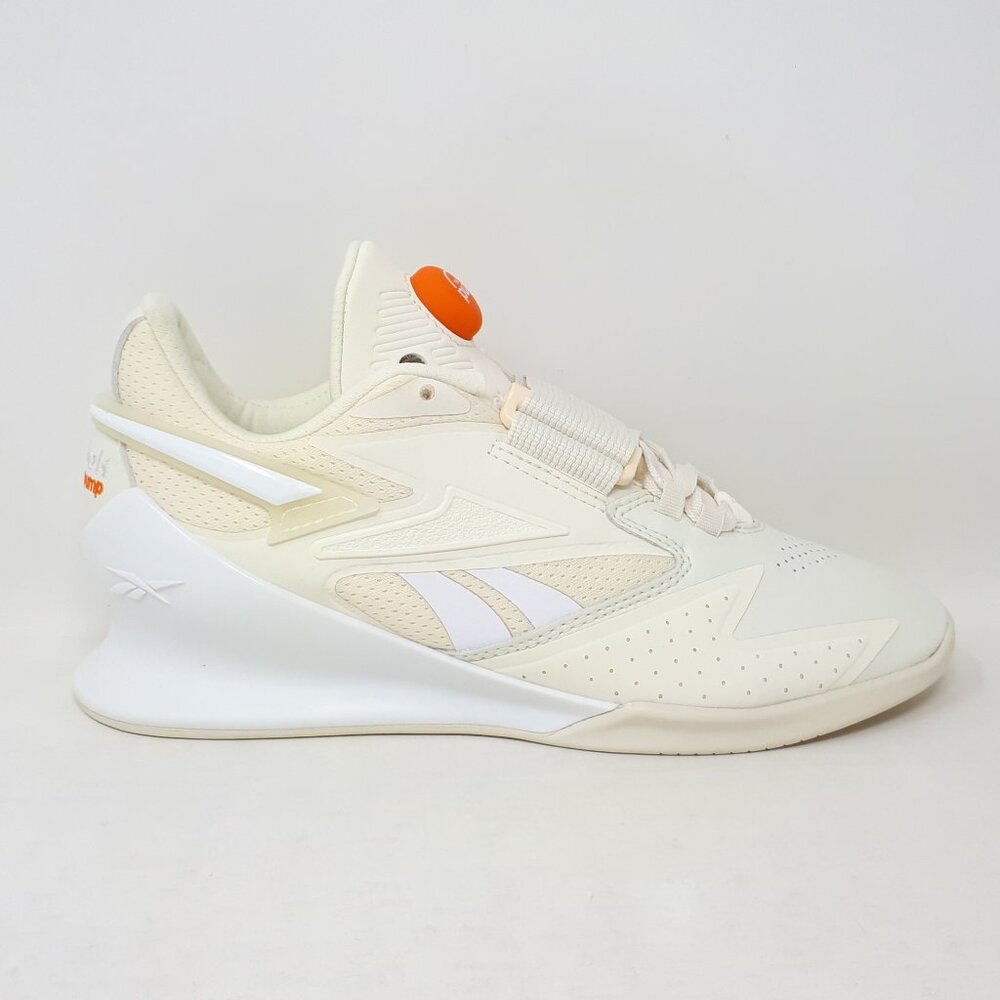 Womens Reebok Legacy Lifter III 3 HR0429 White Weightlifting Gym Training Shoes